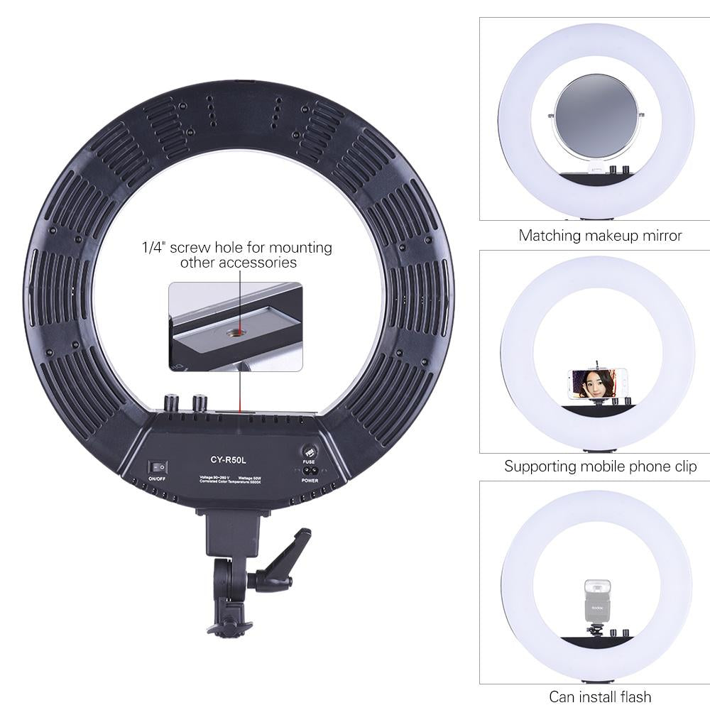 LED Photo Video Ring Lighting Kit